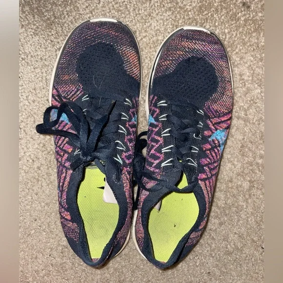 Nike | Shoes | Multi Colored Nike Womens Fly Knit Running  display picture 2